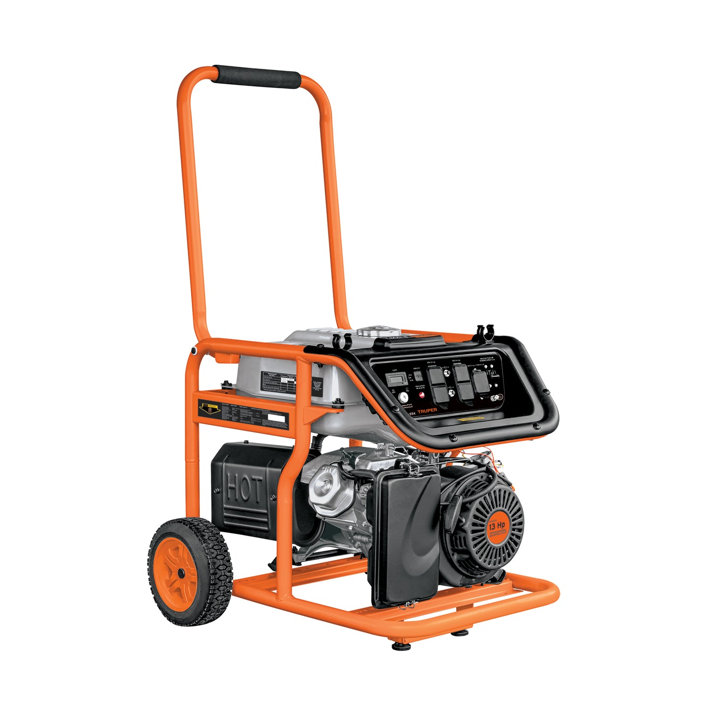 GEN-55X Generador portátil 5.5 kW motor a gasolina, TRUPER