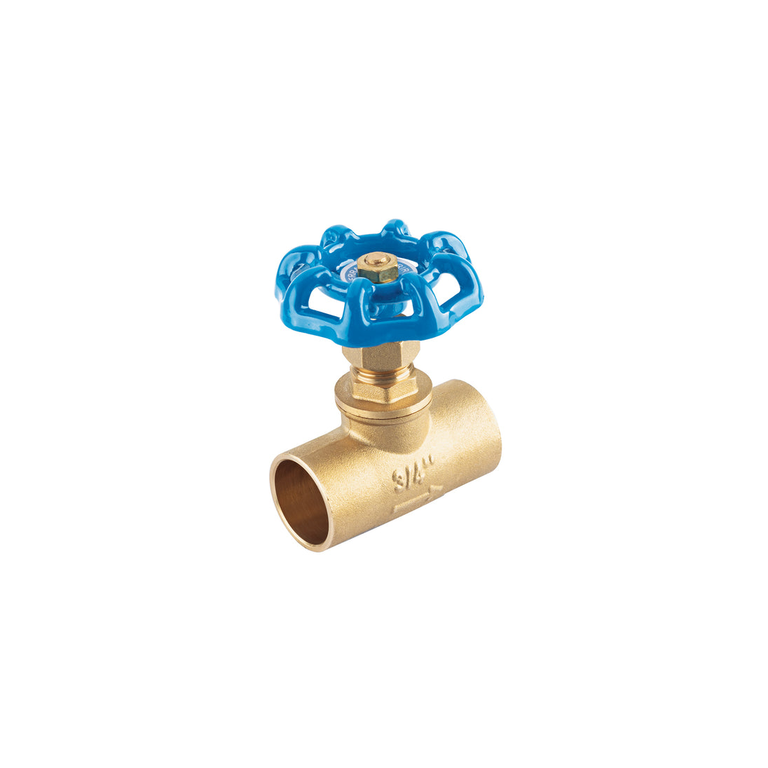 GLSO-3/4 Válvula de globo de latón, soldable de 3/4", FOSET