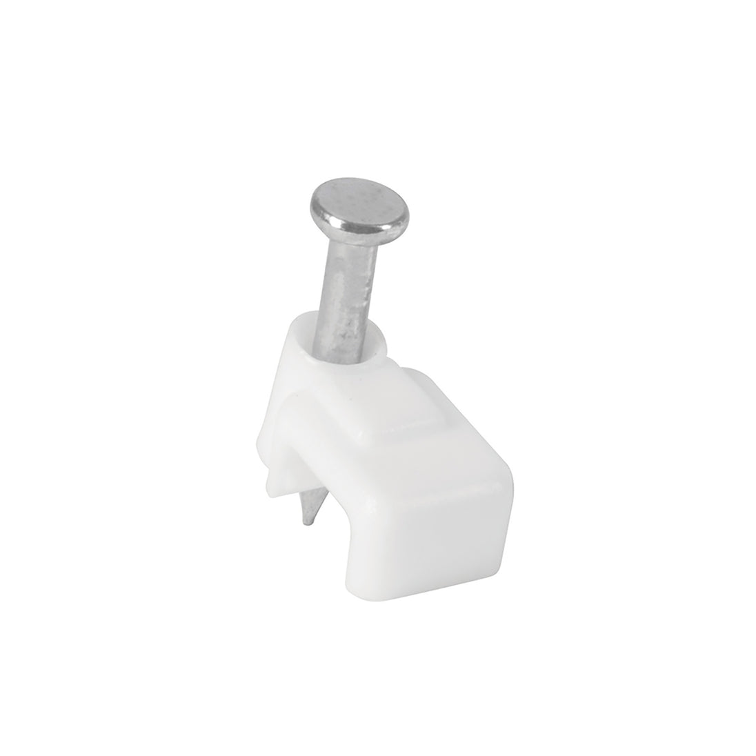 GPL-5B Bolsa con 20 grapas blancas de 3 x 6 mm para cable plano
