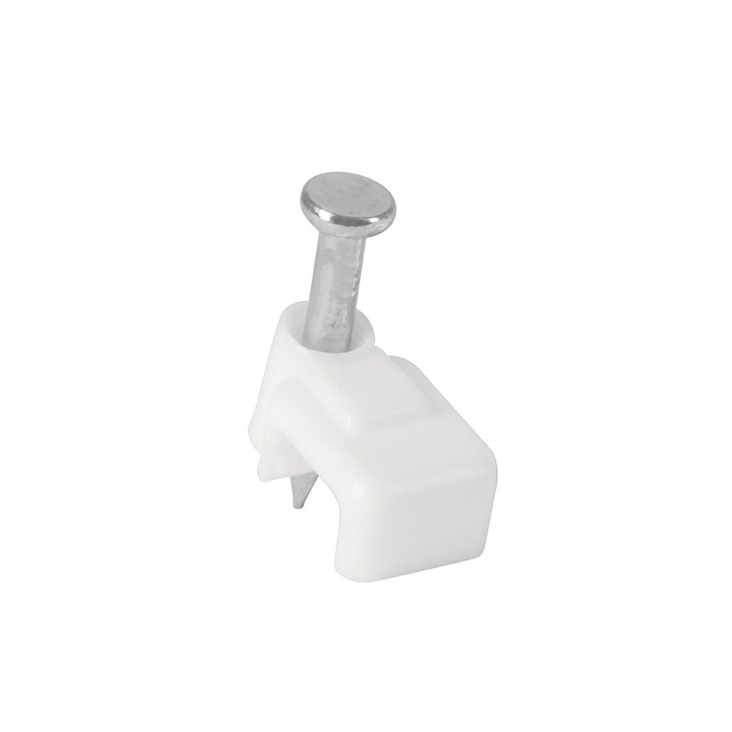 GPL-5B Bolsa con 20 grapas blancas de 3 x 6 mm para cable plano