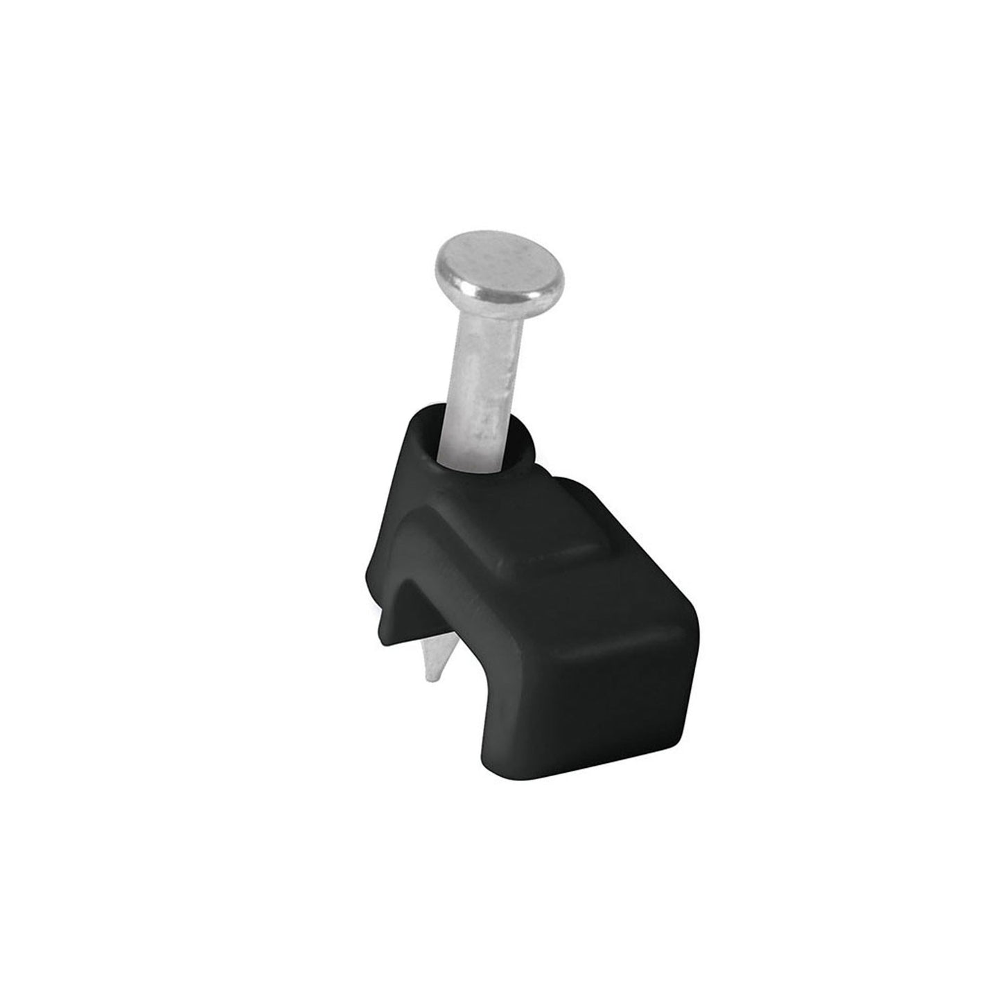 GPL-5N Bolsa con 20 grapas negras de 3 x 6 mm para cable plano