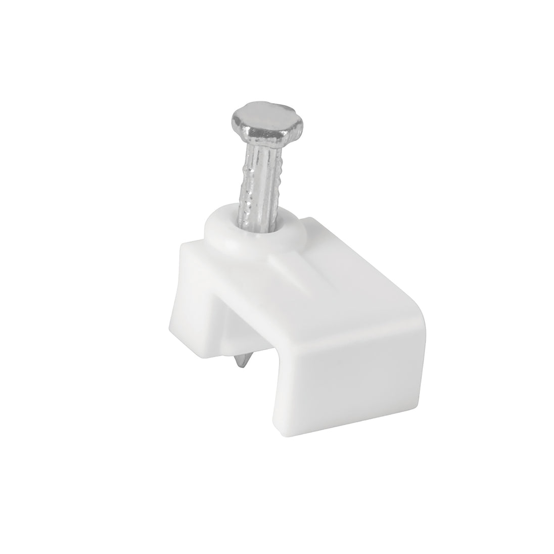 GPL-8B Bolsa con 20 grapas blancas de 5 x 8.5 mm para cable plano