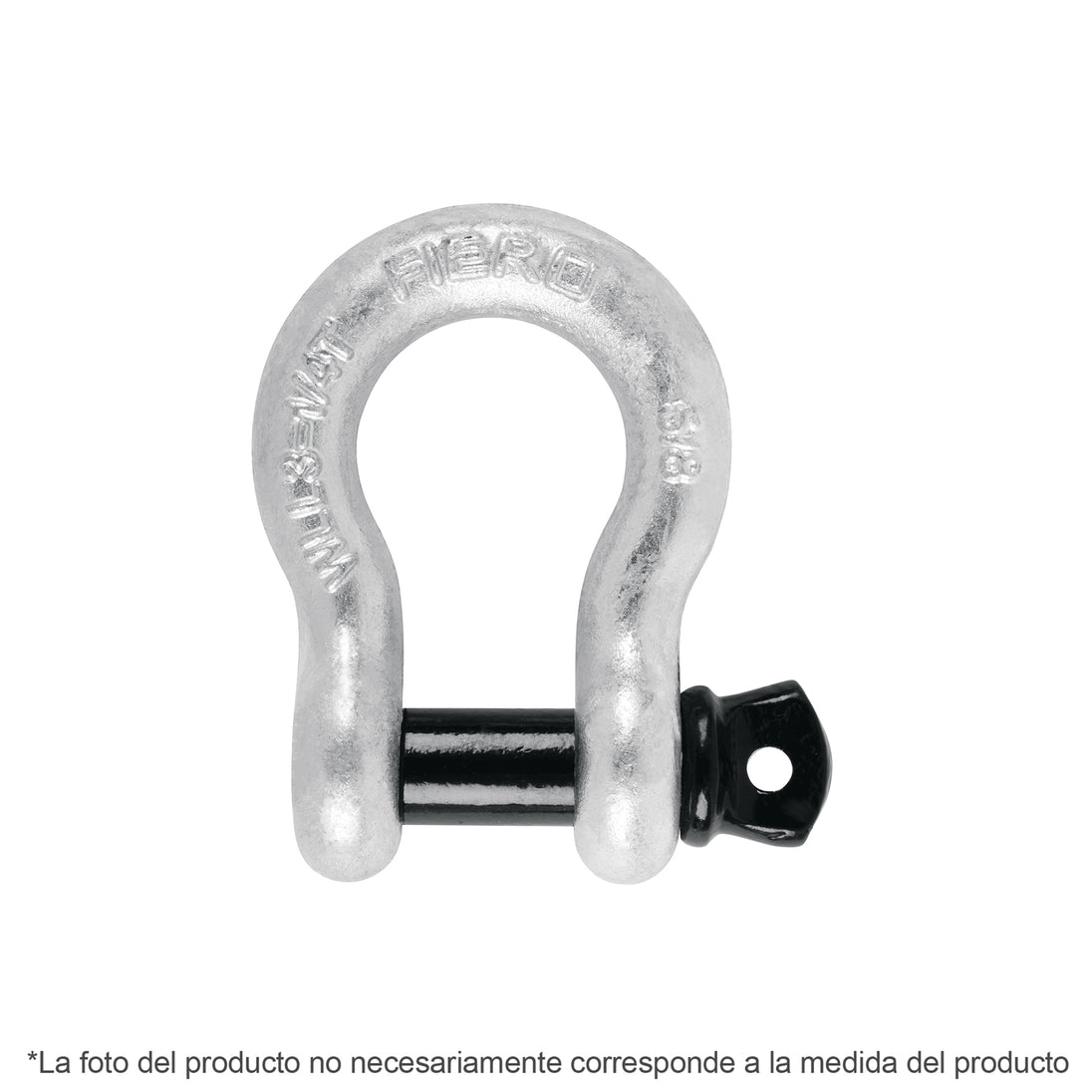 GRI-3/4 Grillete de acero forjado 3/4", FIERO