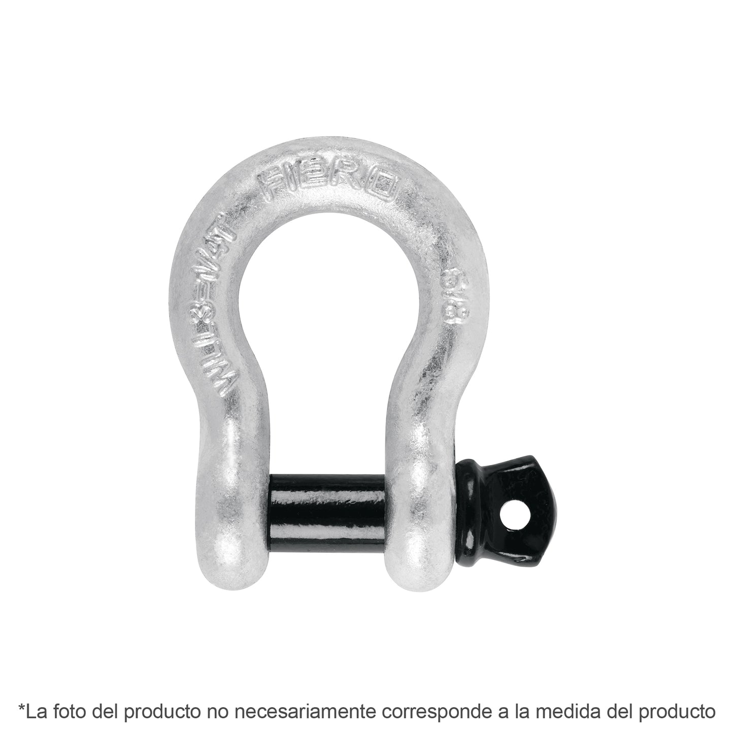 GRI-7/16 Grillete de acero forjado 7/16", FIERO