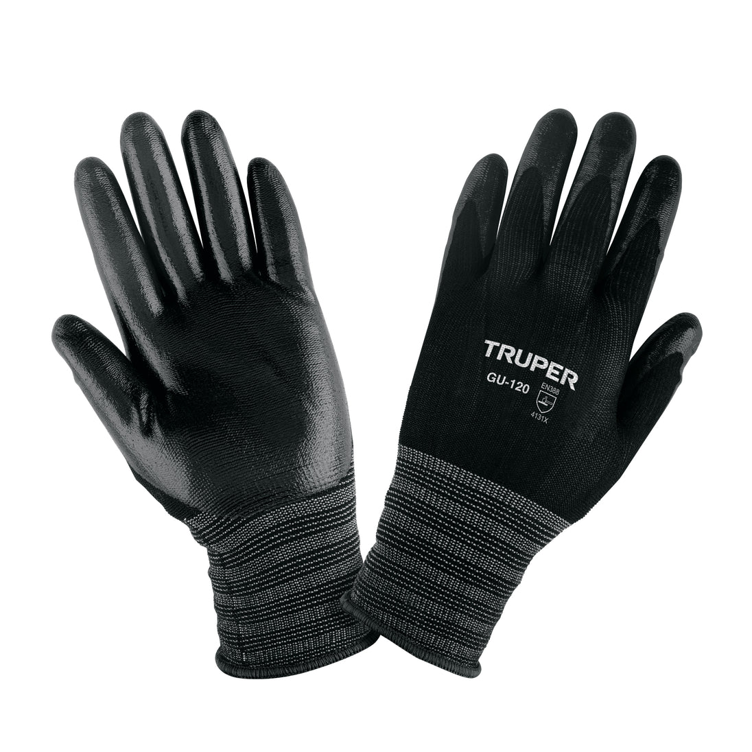 GU-120 Guantes de nylon recubiertos de nitrilo, XCH, Truper