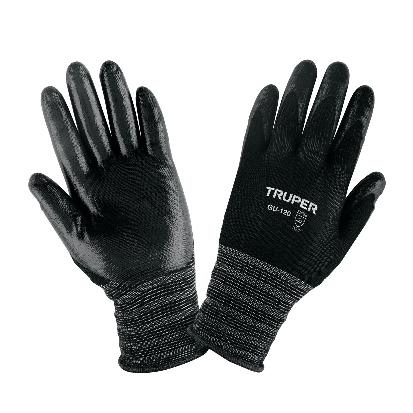 GU-120 Guantes de nylon recubiertos de nitrilo, XCH, Truper