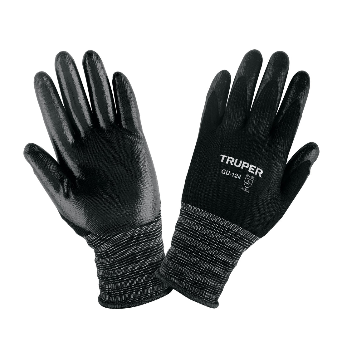 GU-124 Guantes de nylon recubiertos de nitrilo, XG, Truper
