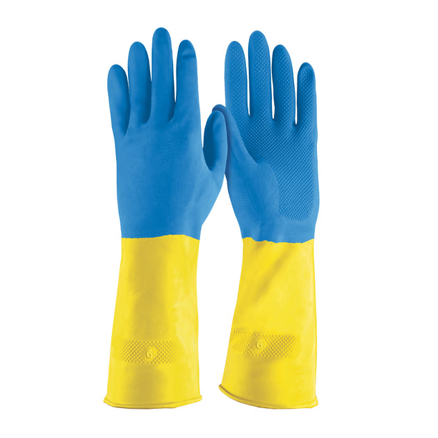 GU-333 Guantes de látex reforzados para limpieza, G, TRUPER