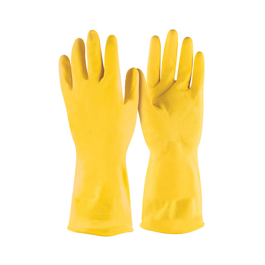GU-341 Guantes de látex para limpieza, CH, PRETUL