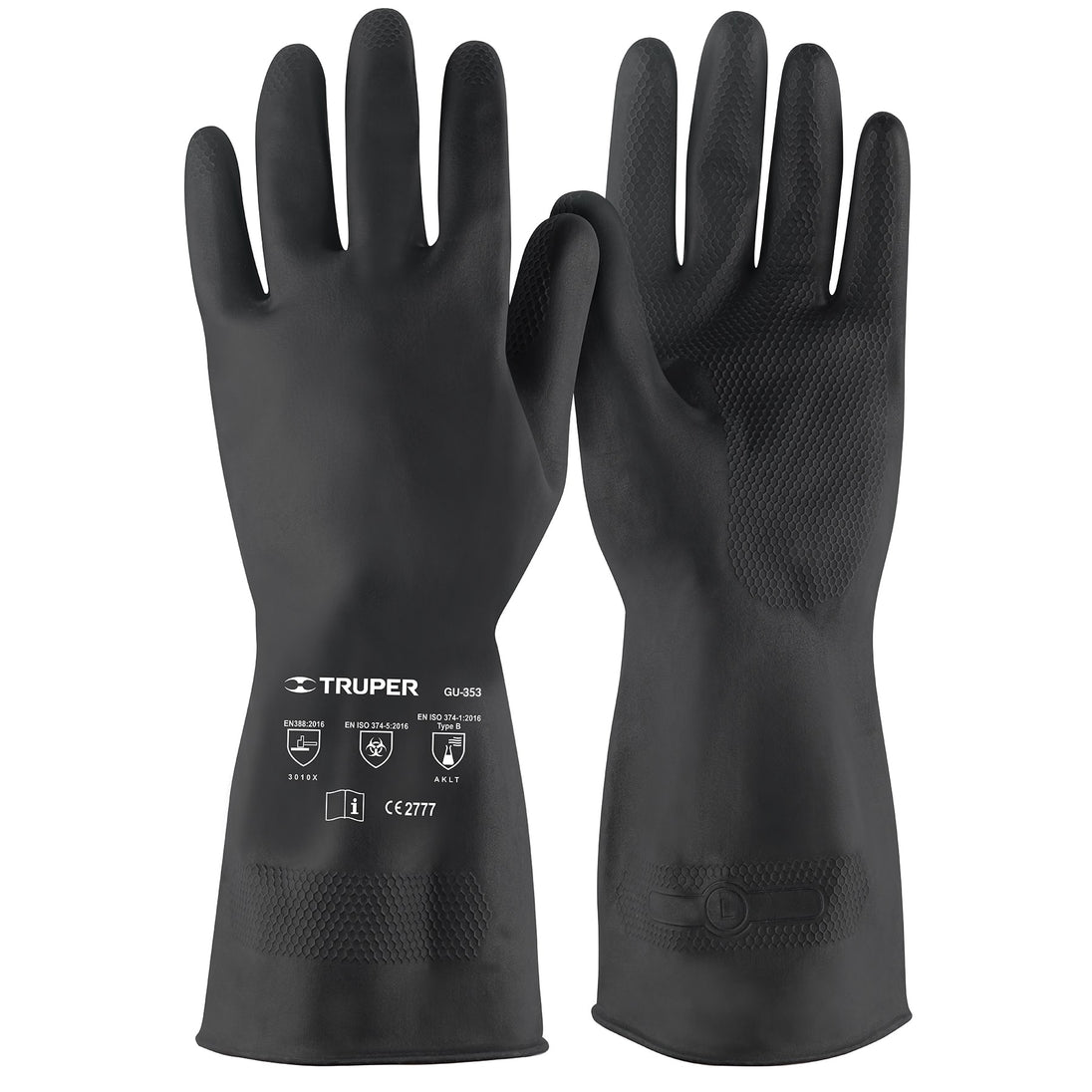 GU-353 Guantes de látex para pintor, G, TRUPER