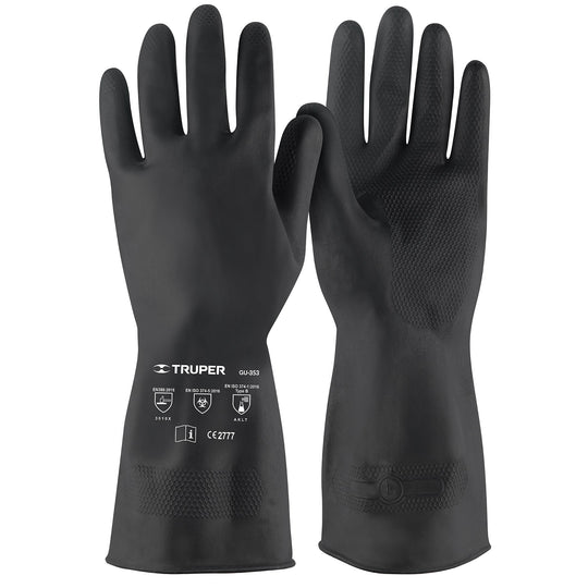 GU-353 Guantes de látex para pintor, G, TRUPER