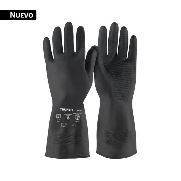 GU-354 Guantes de látex para pintor, XG, Truper