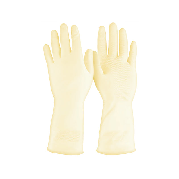 GU-382 Guantes de látex para manejo de alimentos, M, TRUPER