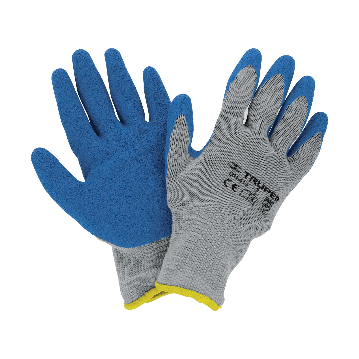 GU-413 Guantes de poliéster recubiertos de látex, G, TRUPER