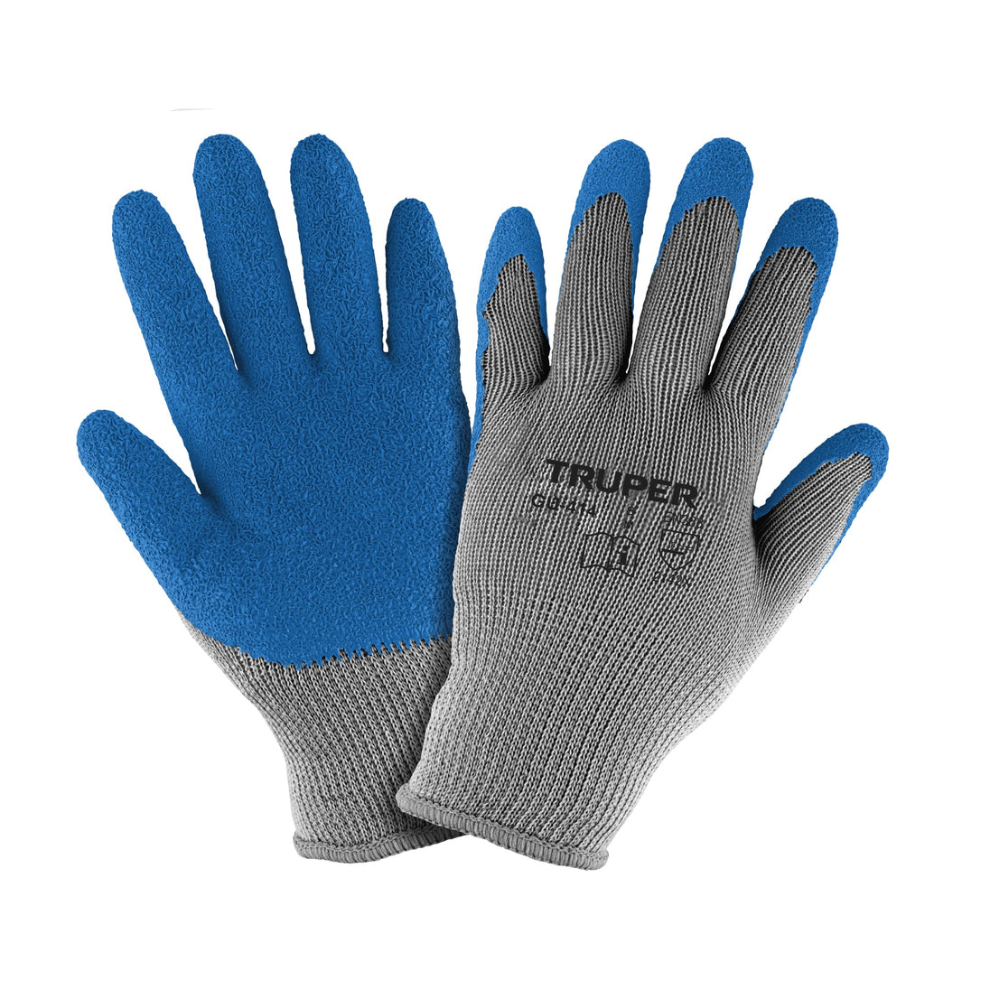 GU-414 Guantes de poliéster recubiertos de látex, XG, TRUPER