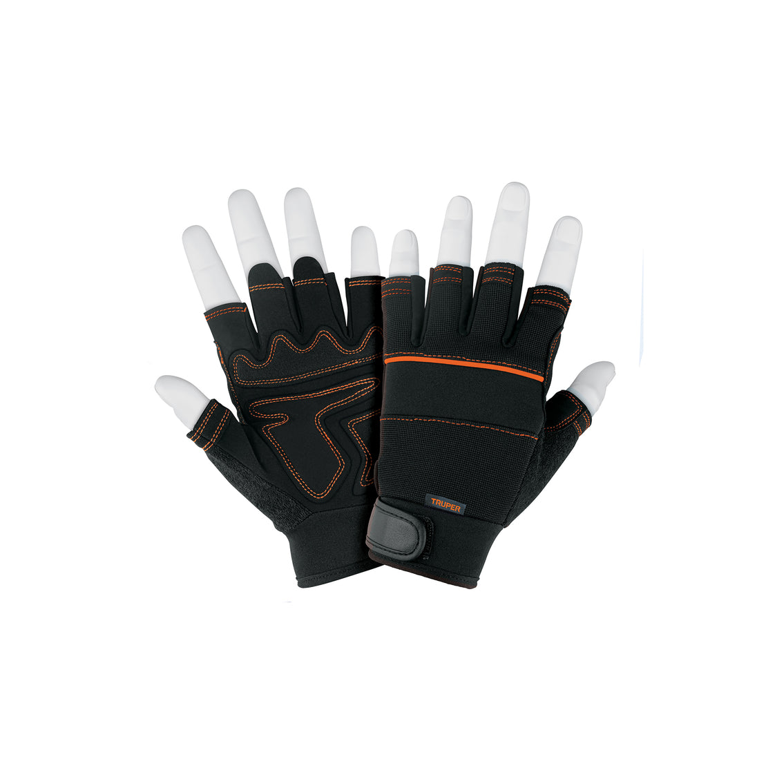 GU-655 Guantes para mecánico, cortos, TRUPER