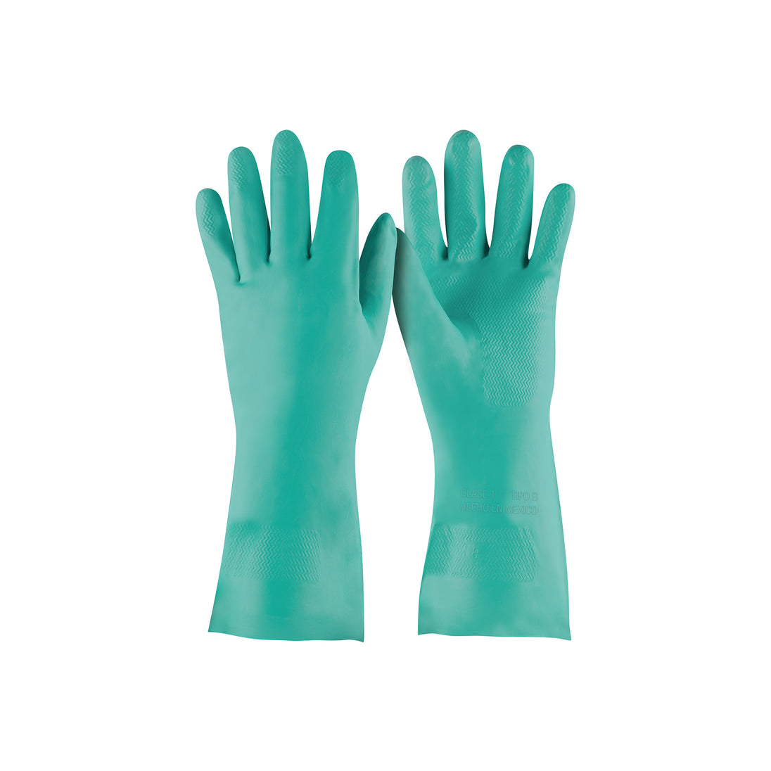 GU-822 Guantes de nitrilo verde, multiusos, M, TRUPER