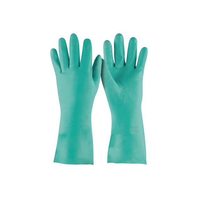 GU-822 Guantes de nitrilo verde, multiusos, M, TRUPER