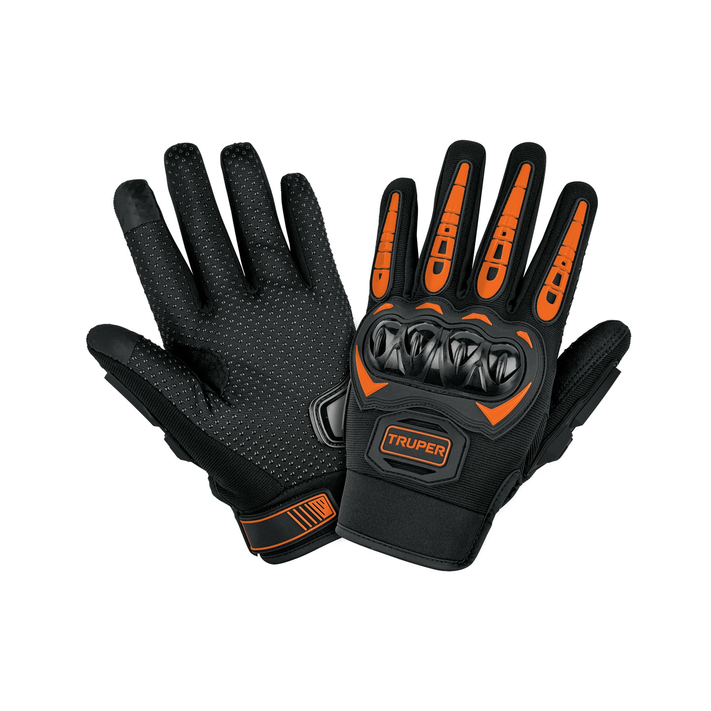 GU-972 Guante con protección para motociclista, M, TRUPER