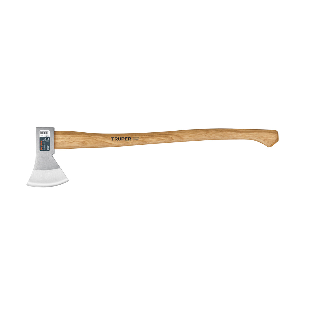 HE-1000 Hacha europea 1000 g, mango hickory 28", Truper