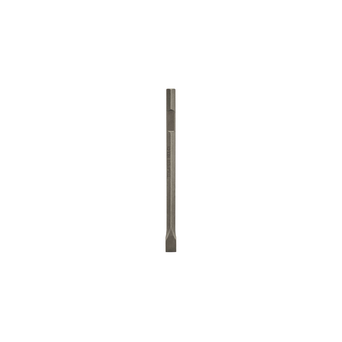 HEX-C1 Cincel plano zanco hexagonal de 1-3/8" x 20", Truper