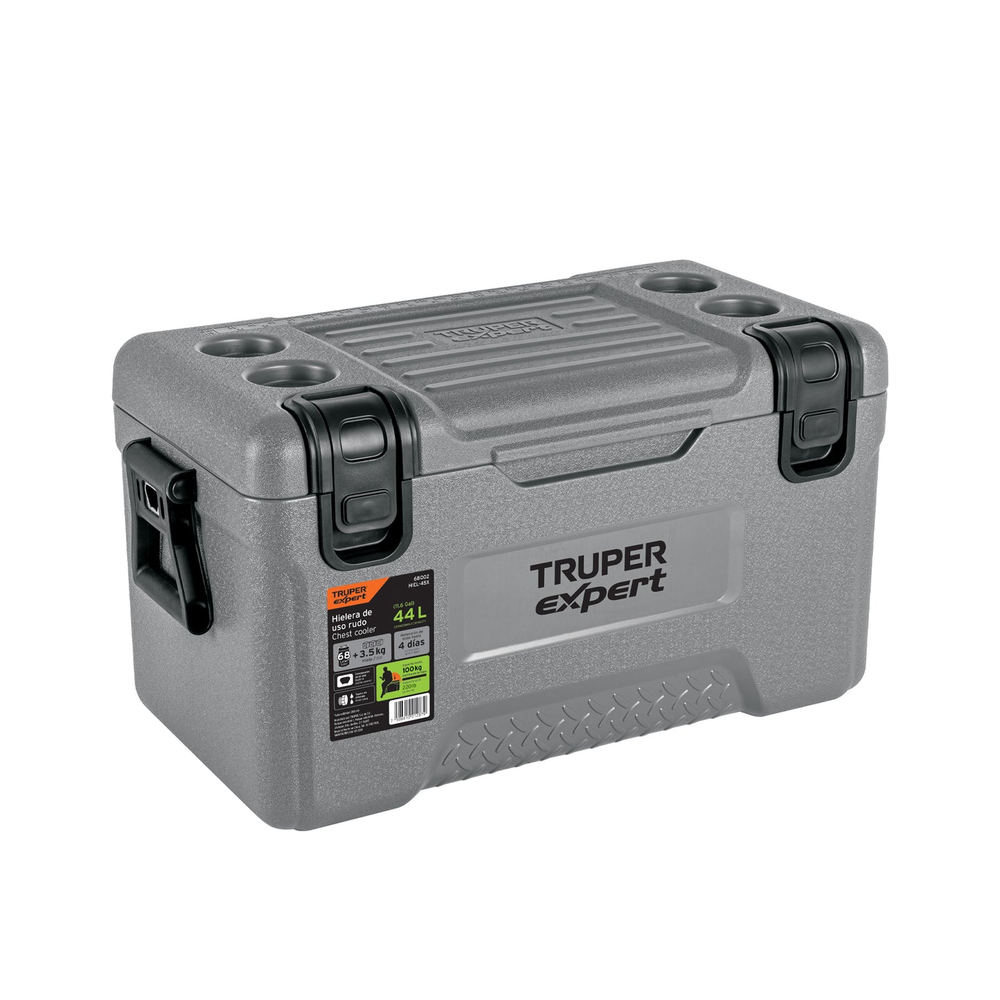 HIEL-45X Hielera de 44 L, TRUPER EXPERT