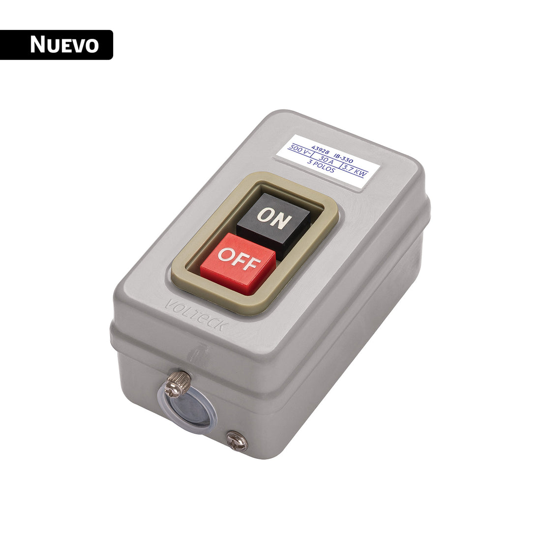 Contactor Volteck IB-330 3 Polos 30A 220V | Arranque Motores