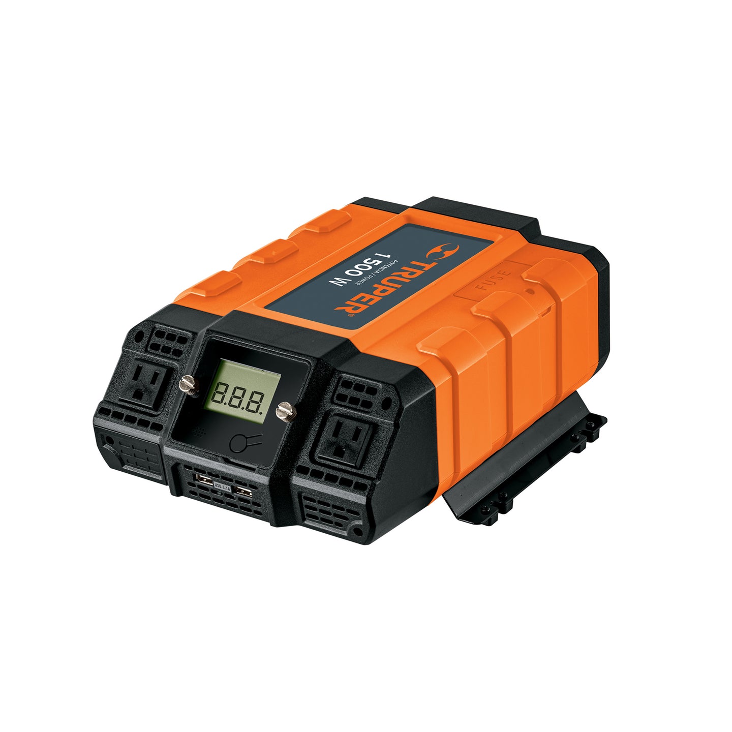 INCO-1500 Inversor de corriente de 1500 W con puertos USB, Truper