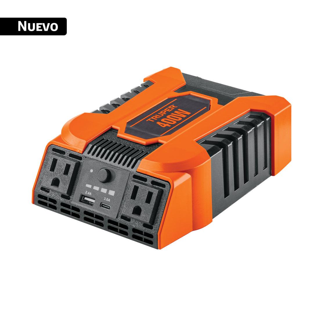 Convertidor de Corriente Truper INCO-40 400W 12V a 120V