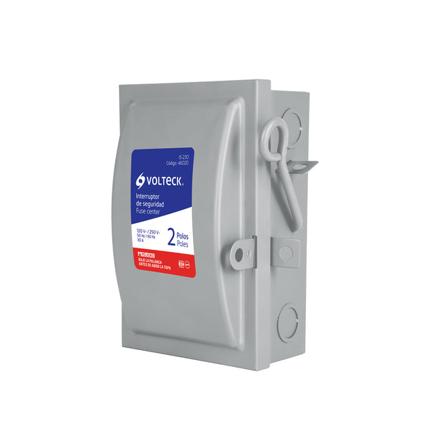 IS-230 Interruptor de seguridad 2 polos, 30 A, Volteck