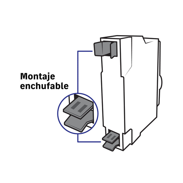 Interruptor Termomagnético Volteck IT-110 10kA | Centros Carga