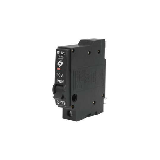 IT-120 Interruptor de 1 polo 20A, enchufable, VOLTECK