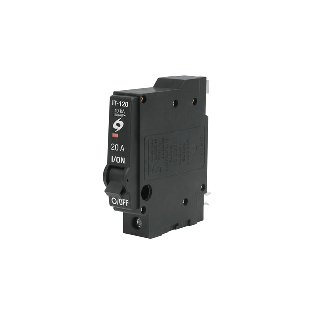 IT-120 Interruptor de 1 polo 20A, enchufable, VOLTECK