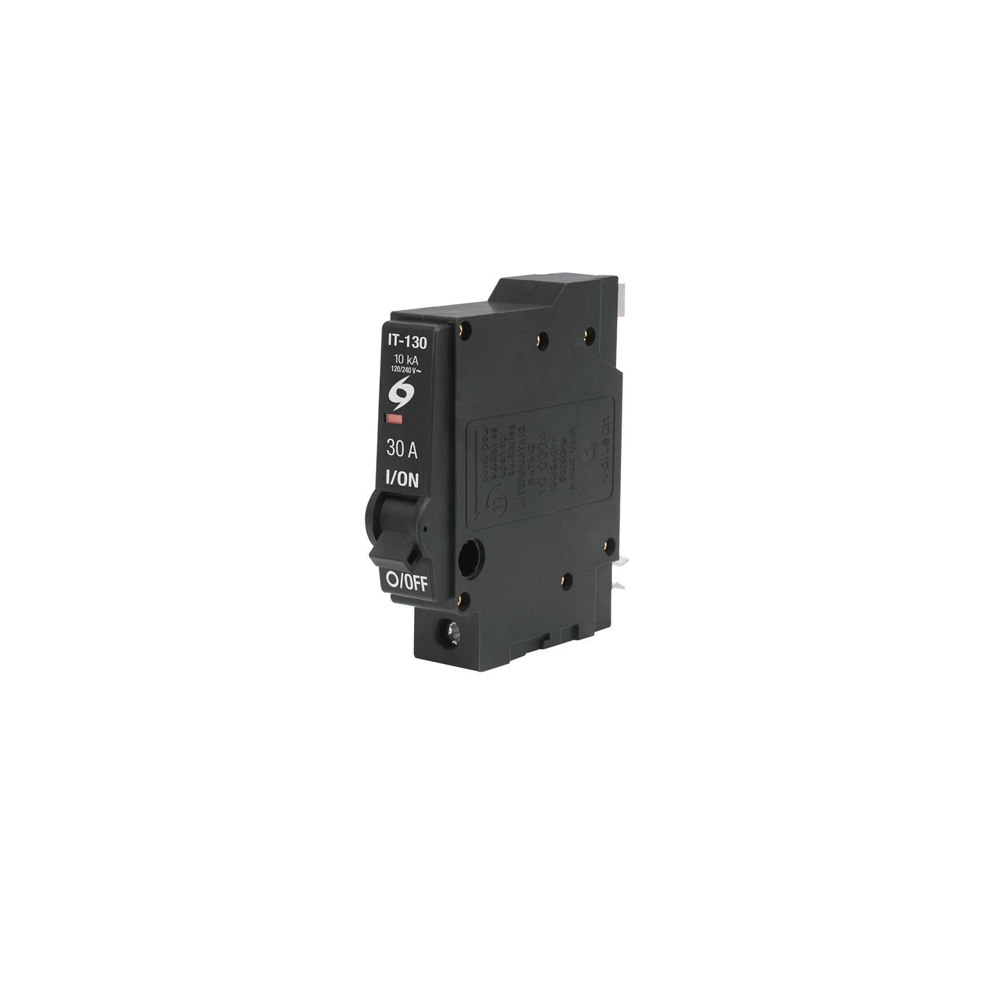 IT-130 Interruptor de 1 polo 30A, enchufable, VOLTECK