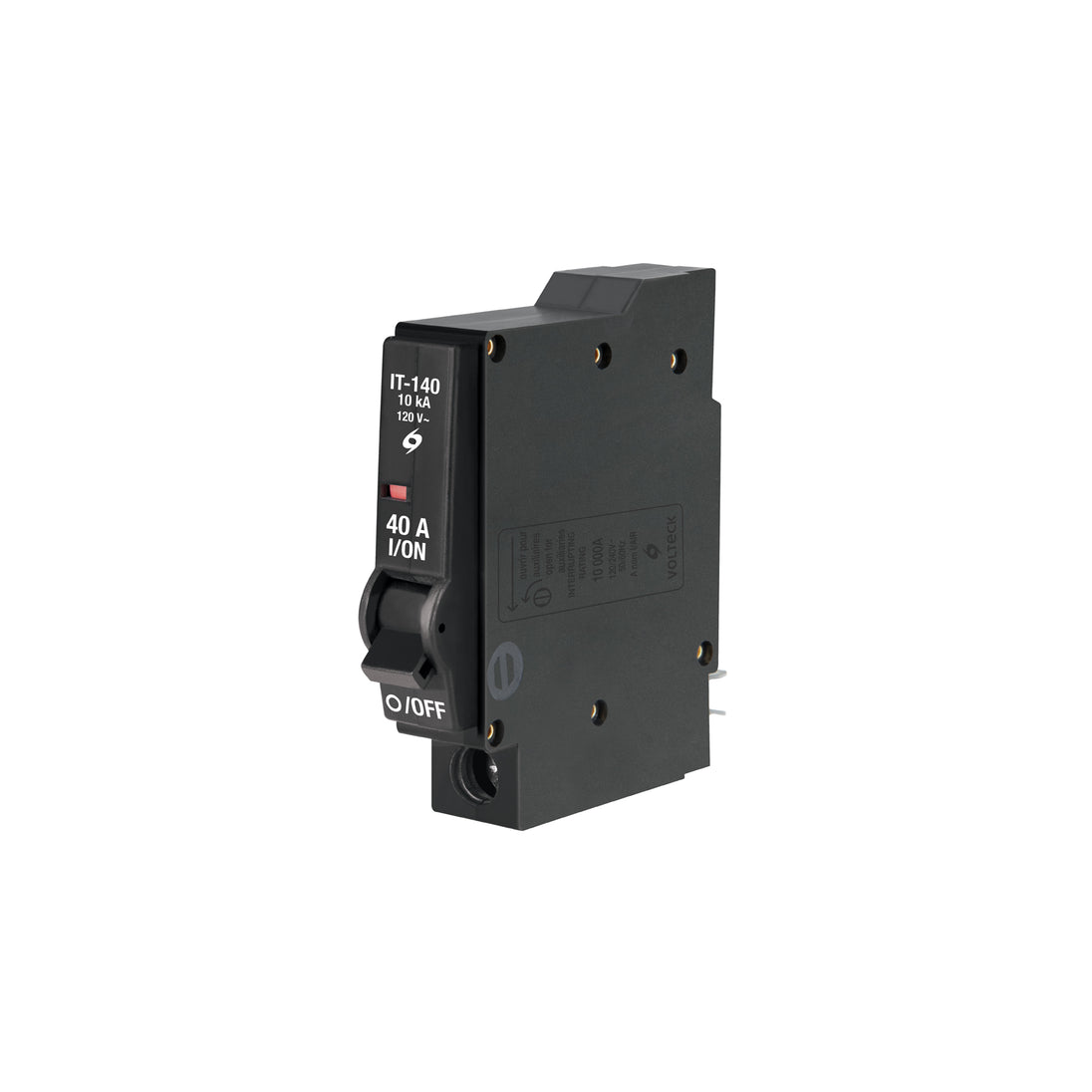 IT-140 Interruptor de 1 polo 40A, enchufable, VOLTECK