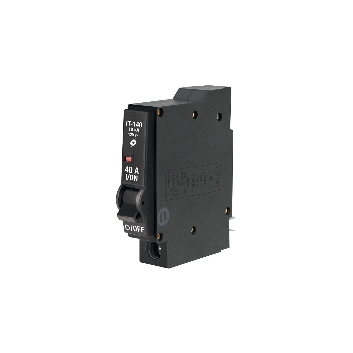 IT-140 Interruptor de 1 polo 40A, enchufable, VOLTECK