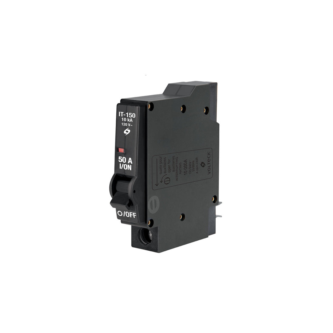 IT-150 Interruptor de 1 polo 50A, enchufable, VOLTECK