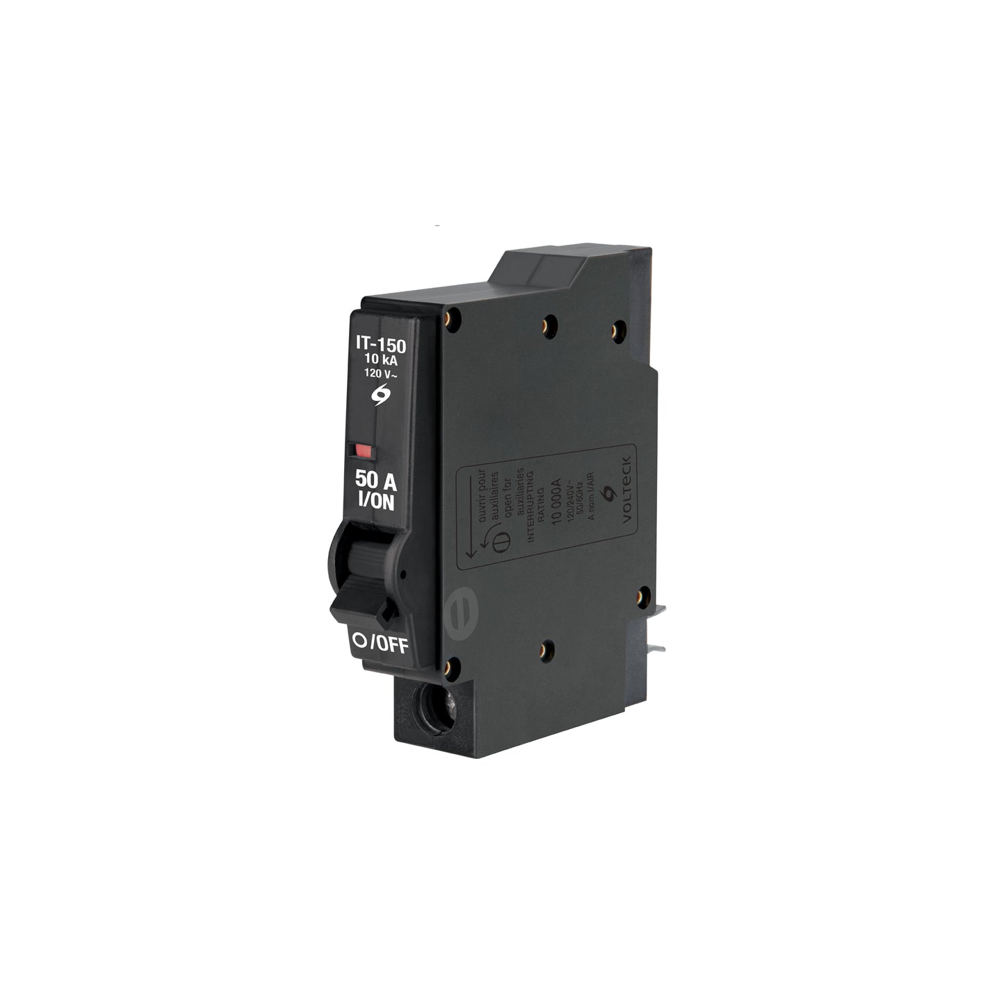 IT-150 Interruptor de 1 polo 50A, enchufable, VOLTECK