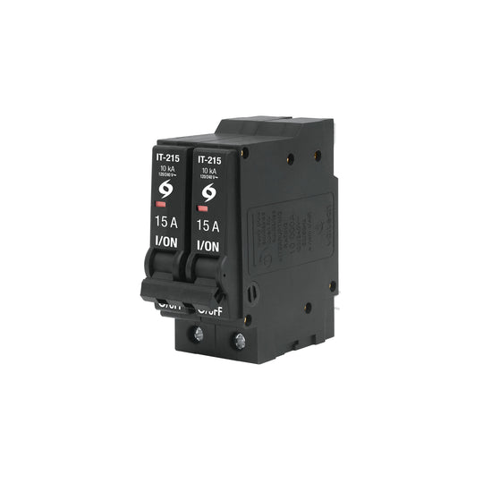 IT-215 Interruptor de 2 polos 15A, enchufable, VOLTECK