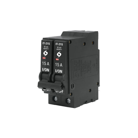 IT-215G Interruptor de 2 polos 15A, enchufable, a granel, VOLTECK