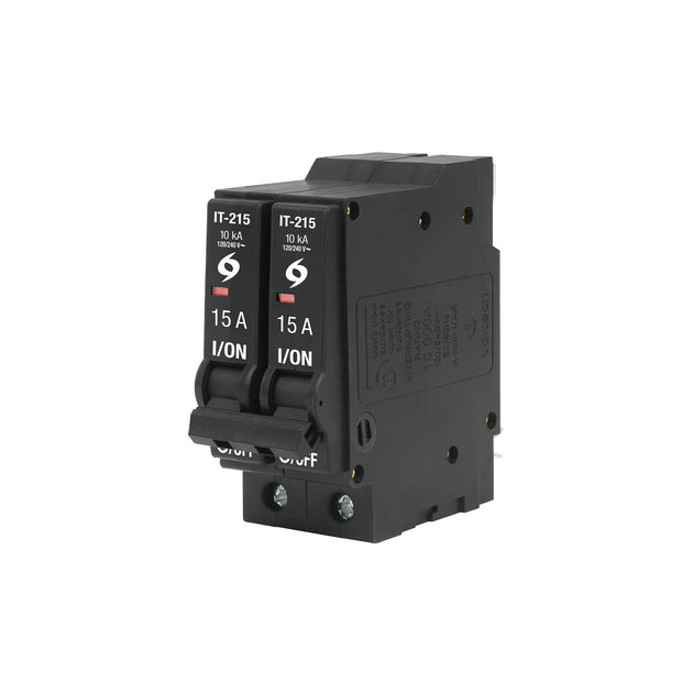 IT-215G Interruptor de 2 polos 15A, enchufable, a granel, VOLTECK