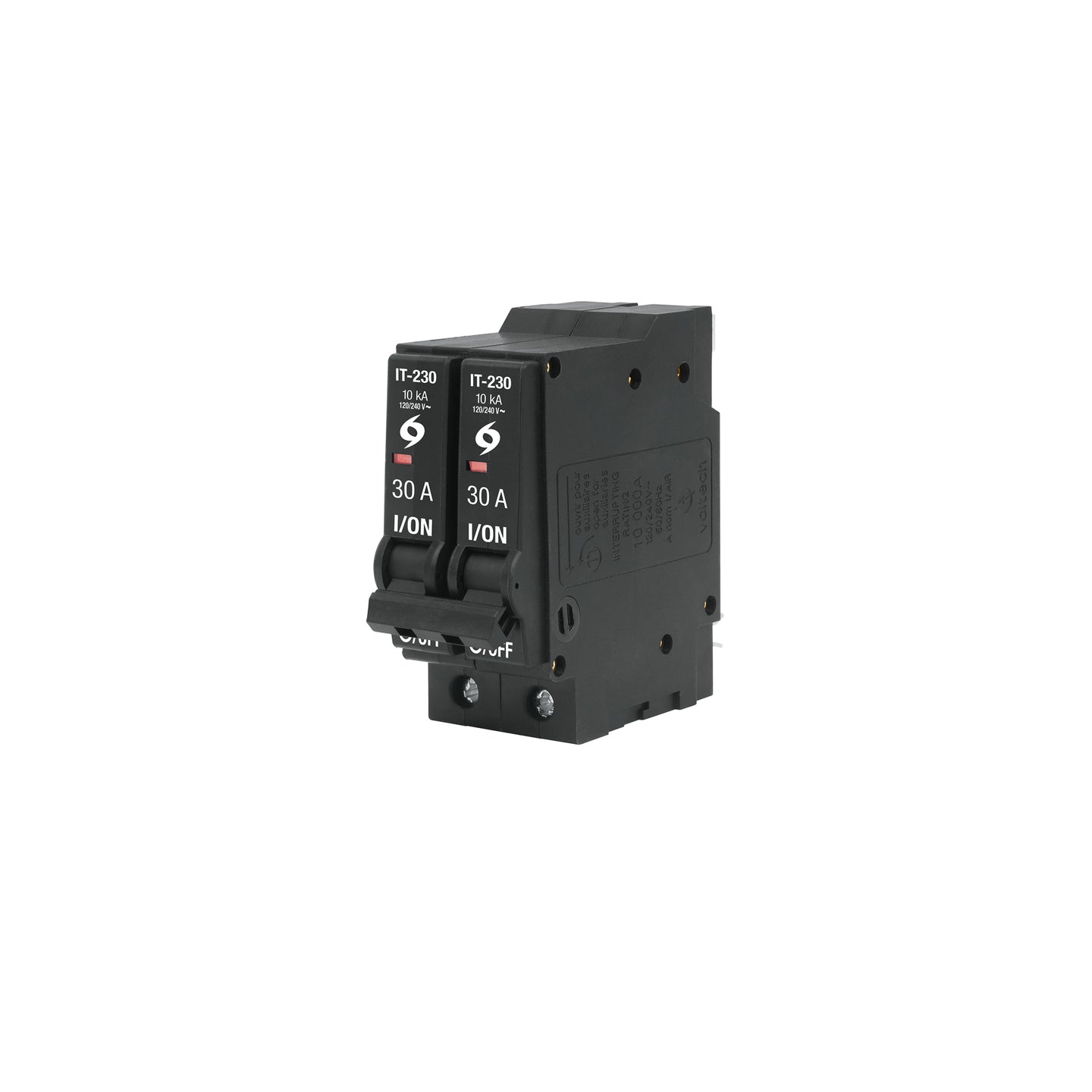IT-230 Interruptor de 2 polos 30A, enchufable, VOLTECK