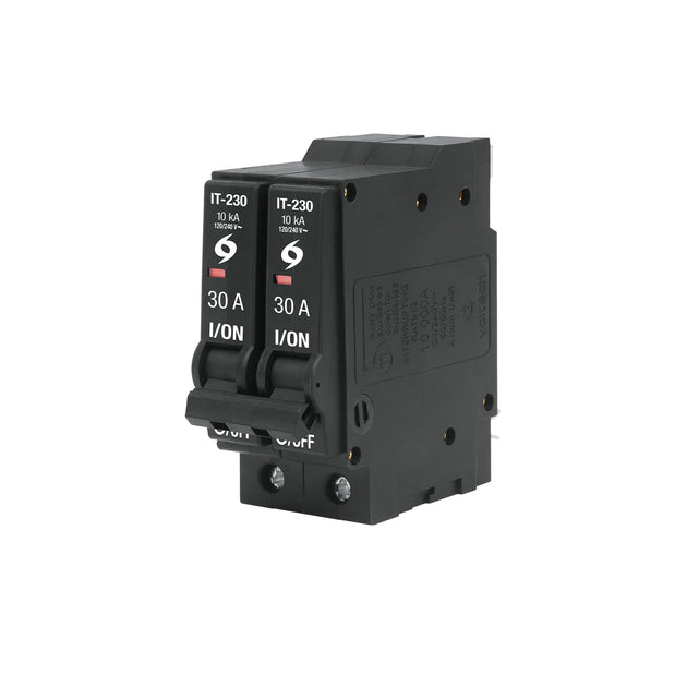 IT-230G Interruptor de 2 polos 30A, enchufable, a granel, VOLTECK