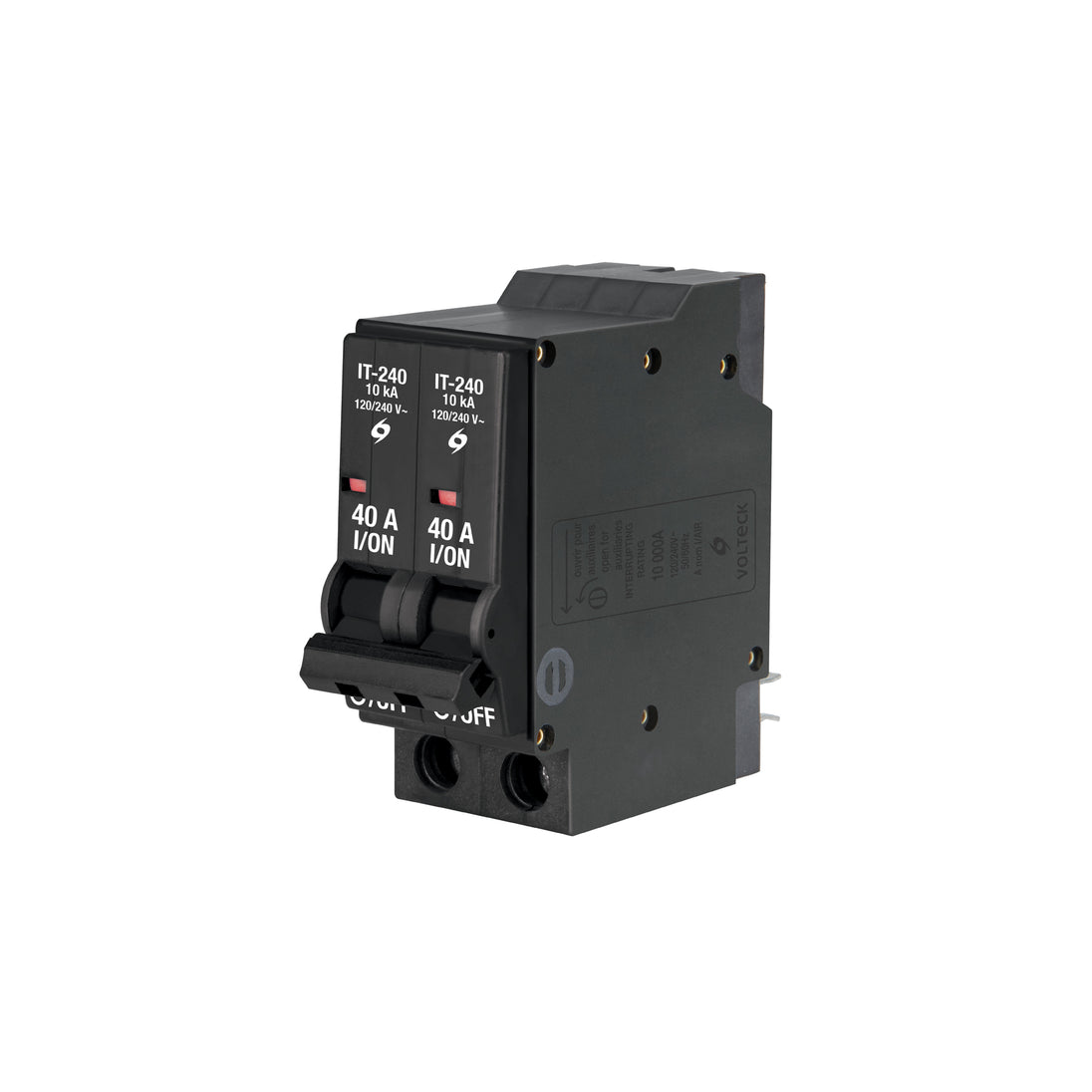 IT-240 Interruptor de 2 polos 40A, enchufable, VOLTECK