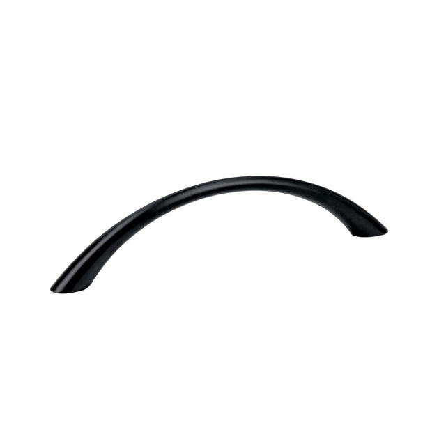 JAL-0261 Jaladera de 96mm, línea Arco, negro, HERMEX