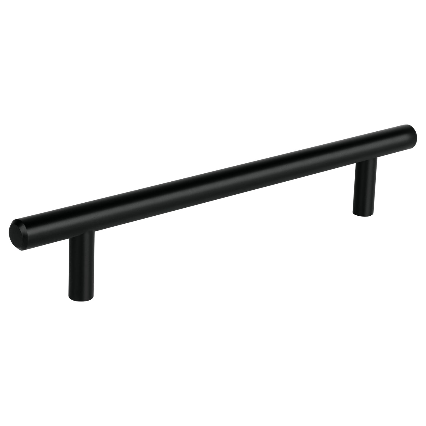 JAL-0363 Jaladera de acero, 160mm, línea Cilindro, negro, HERMEX