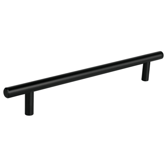 JAL-0364 Jaladera de acero, 192mm, línea Cilindro, negro, HERMEX