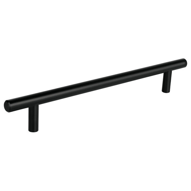 JAL-0364 Jaladera de acero, 192mm, línea Cilindro, negro, HERMEX