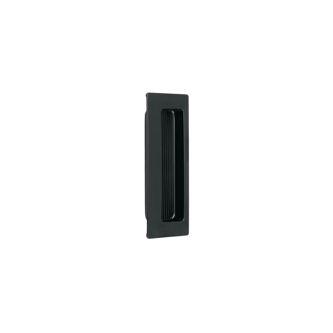 JALE-61 Jaladera de embutir cuadrada acabado negro, HERMEX