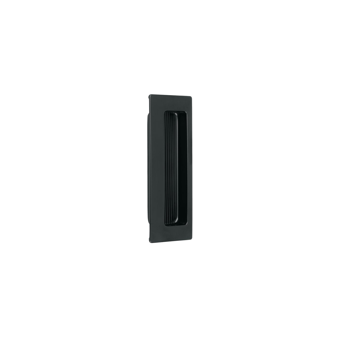 JALE-61 Jaladera de embutir cuadrada acabado negro, HERMEX